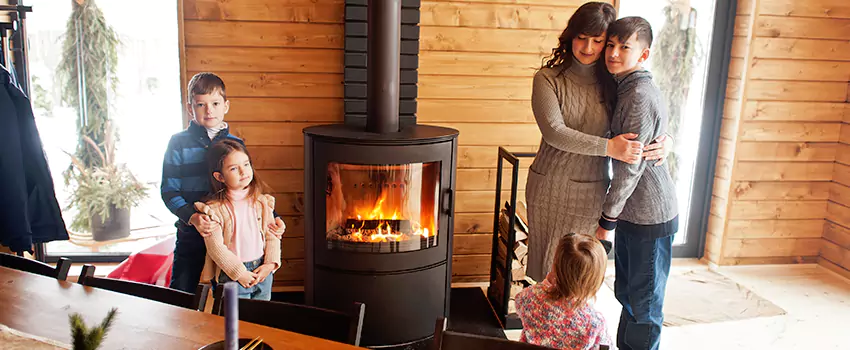 Morso Cast Iron Fireplace Insert Installation in North Platte, Nebraska