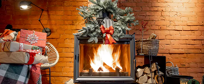 Travis Industries Linear Gas Fireplace Installation in North Platte, Nebraska