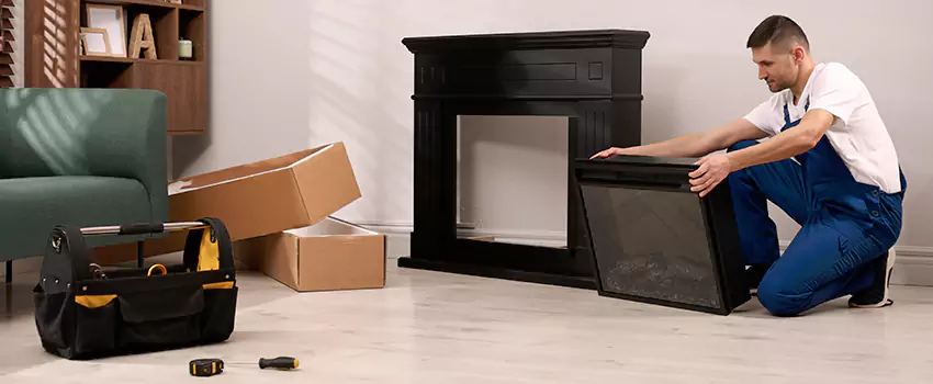 Old Rusted Metal Fireplace Repair And Replacement in North Platte, NE