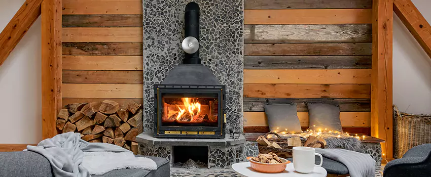 Thelin Hearth Products Direct Vent Gas Stove Fireplace Inspection in North Platte, Nebraska